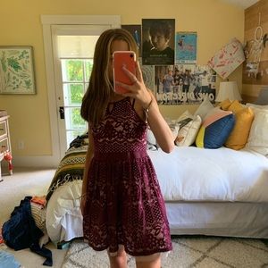 Girls semi formal dress - lace